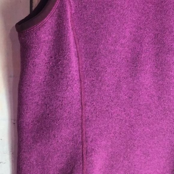 Patagonia Womans S Better Sweater Vest Magenta - Picture 9 of 9